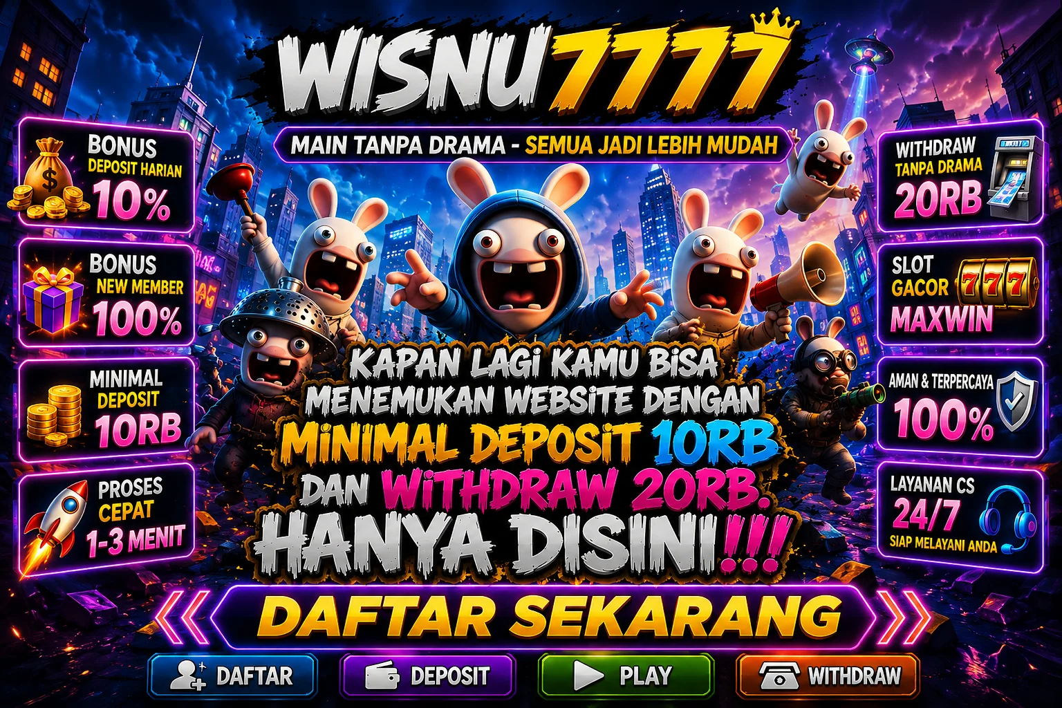 Galeri foto Wisnu777 – Testimoni Positif Mengenai Kemudahan Penarikan Dana di Jakarta
